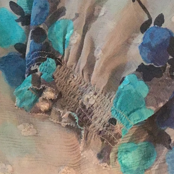 JUICY COUTURE CHIFFON PEASANT TOP - Picture 4 of 5